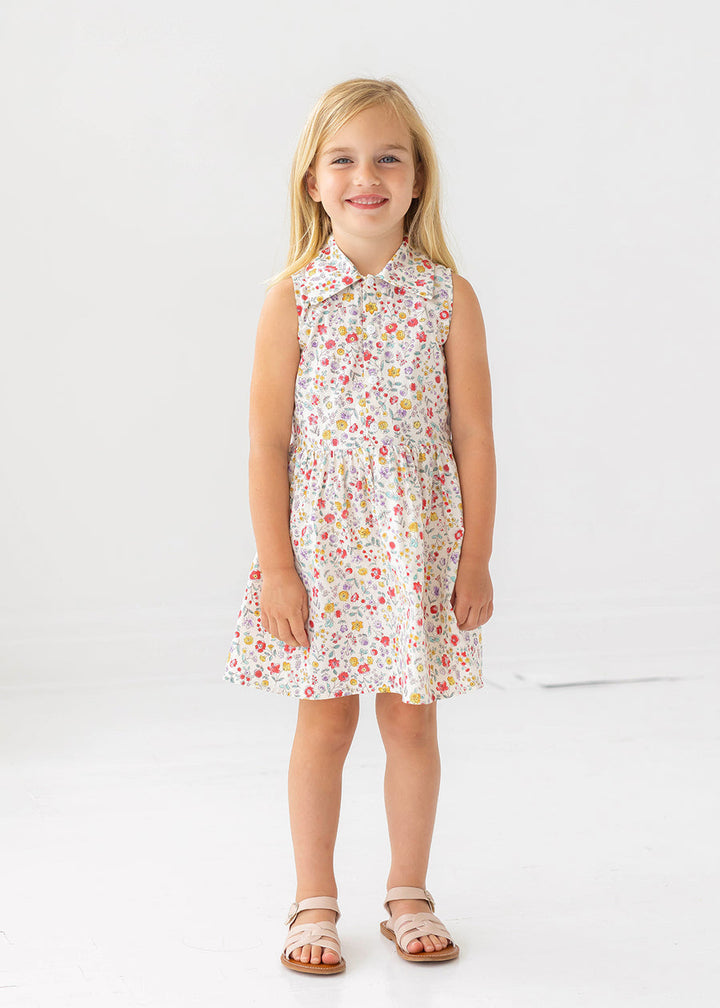 MABEL & HONEY NIÑA VESTIDO SUPER BLOOM MULTI