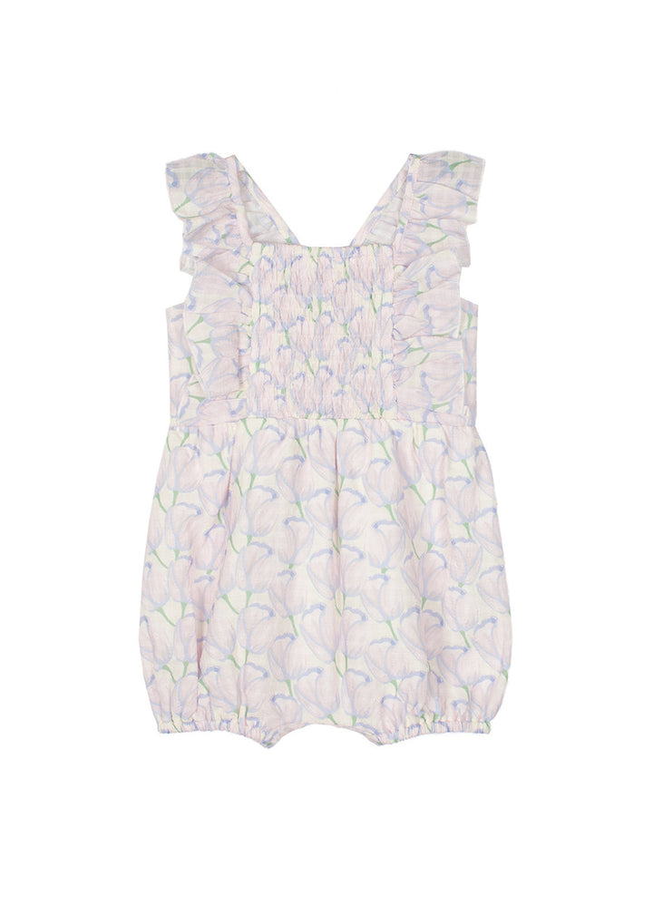 MABEL & HONEY BEBE NIÑA ROMPER LILY PURPLE