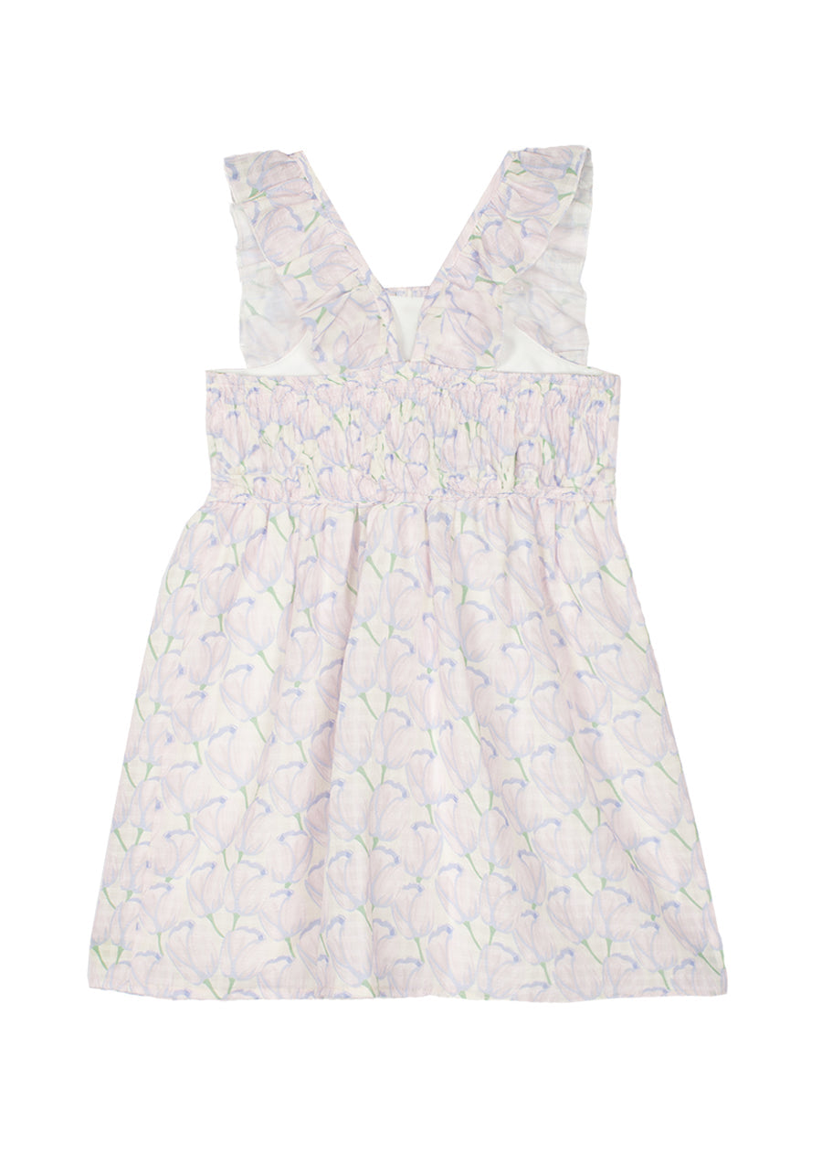 MABEL & HONEY NIÑA VESTIDO LILY PURPLE