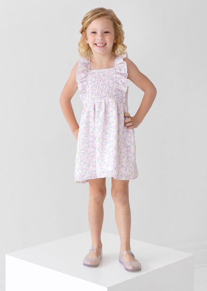 MABEL & HONEY NIÑA VESTIDO LILY PURPLE