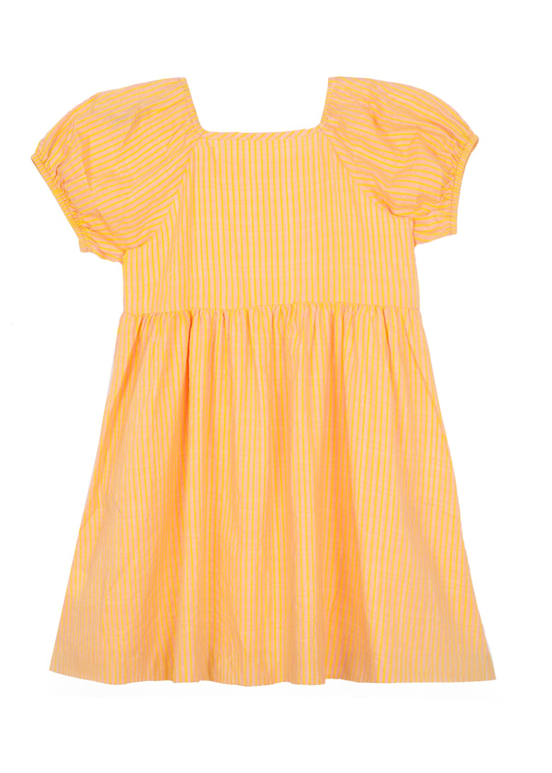 MABEL & HONEY NIÑA VESTIDO PINK LEMONADE YELLOW