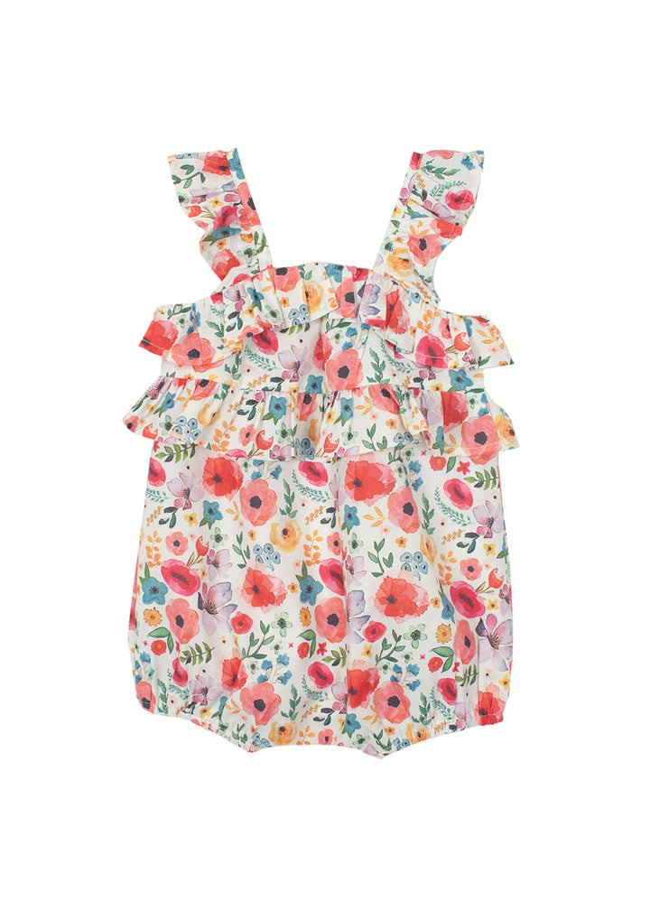 MABEL & HONEY BEBE NIÑA ROMPER DANCING PETALS MULTI