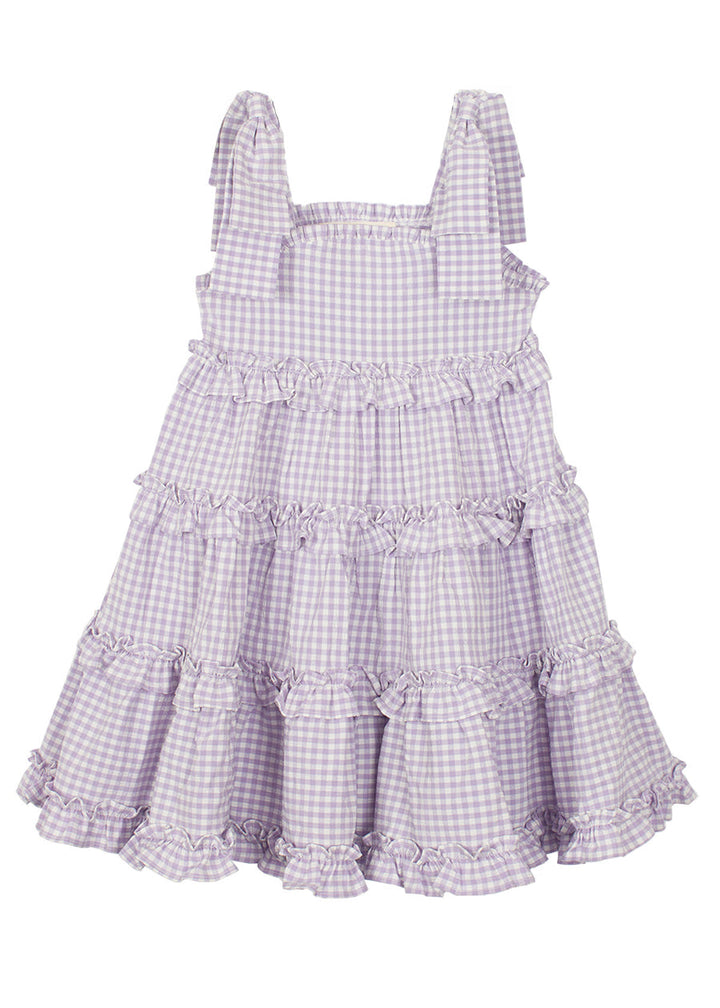 MABEL & HONEY NIÑA VESTIDO SUPER BLOOM PURPLE
