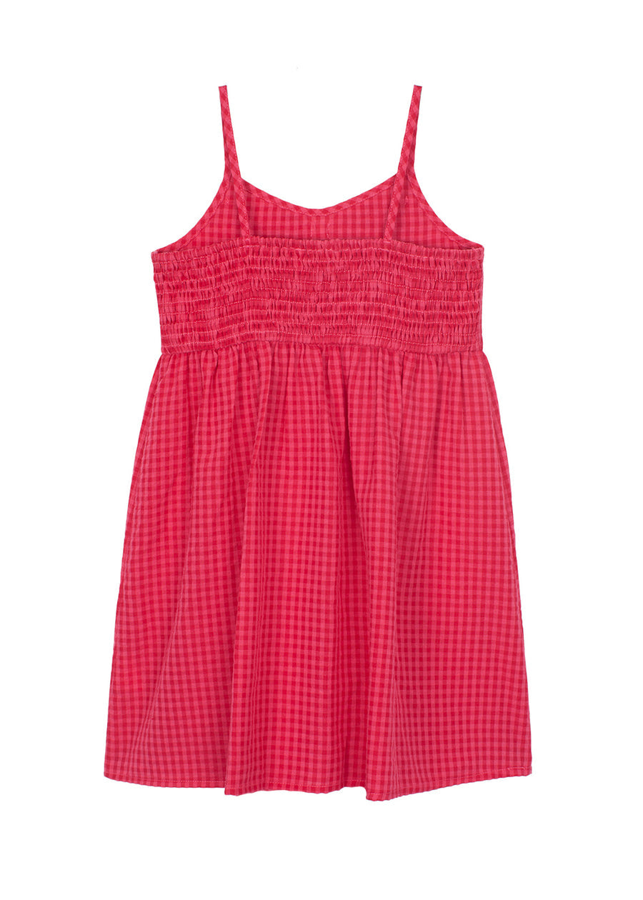 MABEL & HONEY NIÑA VESTIDO COQUETTE PINK