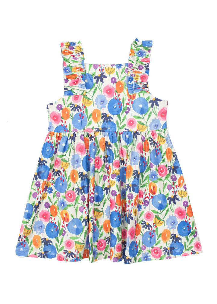 MABEL & HONEY NIÑA VESTIDO WILD FLOWERS MULTI