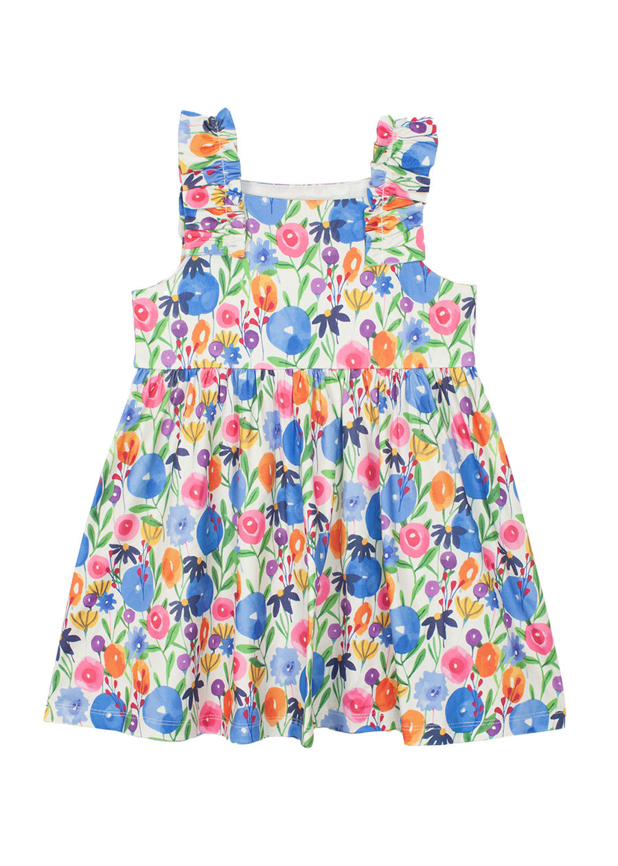 MABEL & HONEY NIÑA VESTIDO WILD FLOWERS MULTI