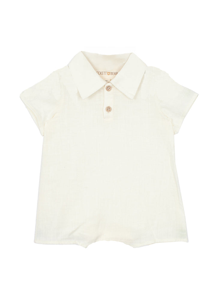 MABEL & HONEY BEBE NIÑO ROMPER NOAH WHITE