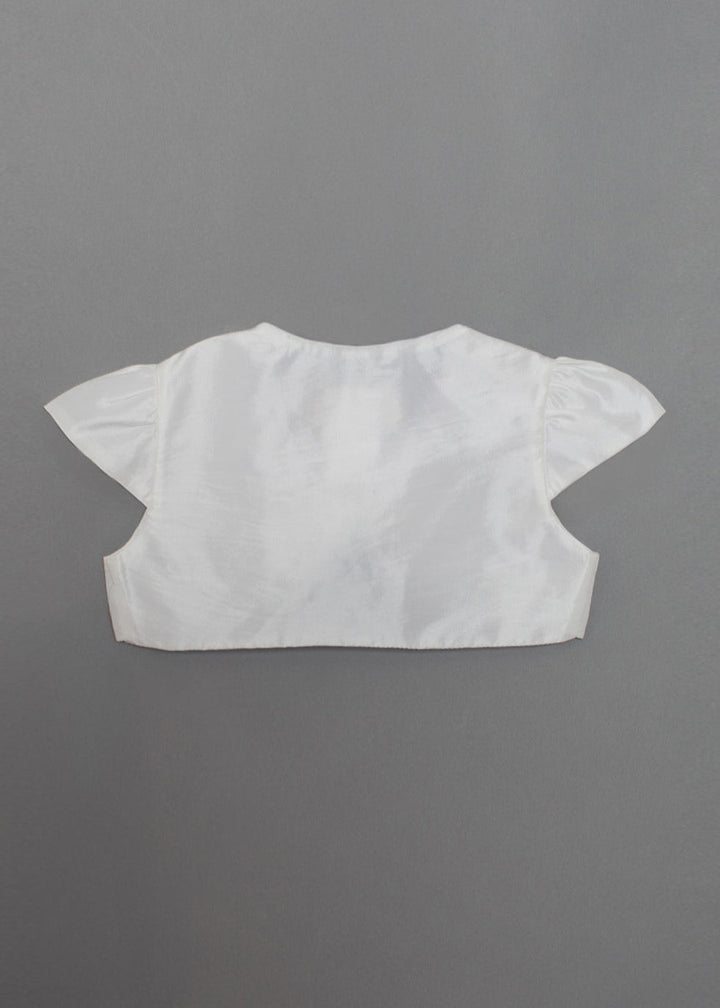 ISOBELLA & CHLOE NIÑA BLAZER DE TAFFETA CIERRE DELANTERO CON LAZO