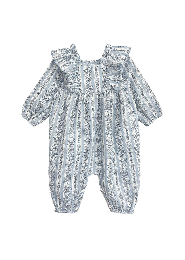 MABEL & HONEY BEBE NIÑA ROMPER BLUE GEORGINA