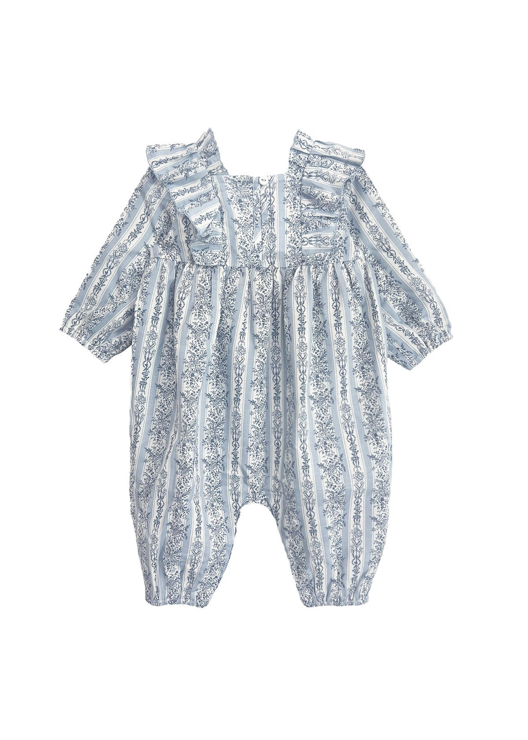 MABEL & HONEY BEBE NIÑA ROMPER BLUE GEORGINA