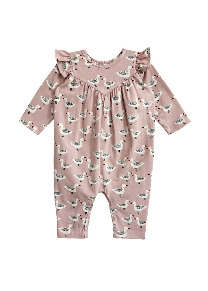 MABEL & HONEY BEBE NIÑA ROMPER PINK DUCKY