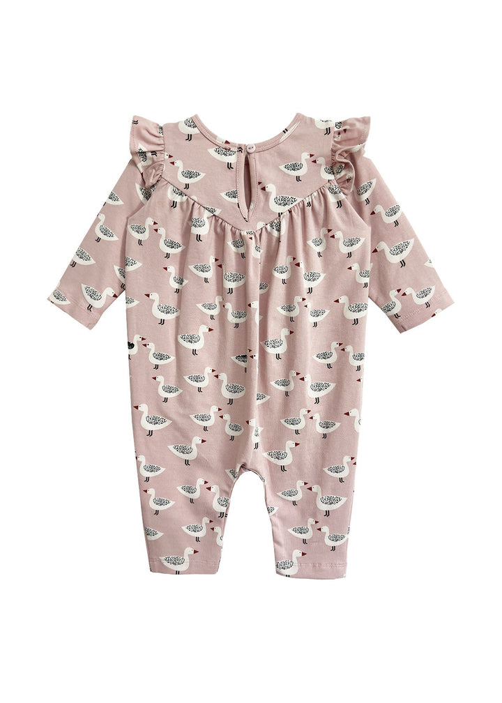 MABEL & HONEY BEBE NIÑA ROMPER PINK DUCKY