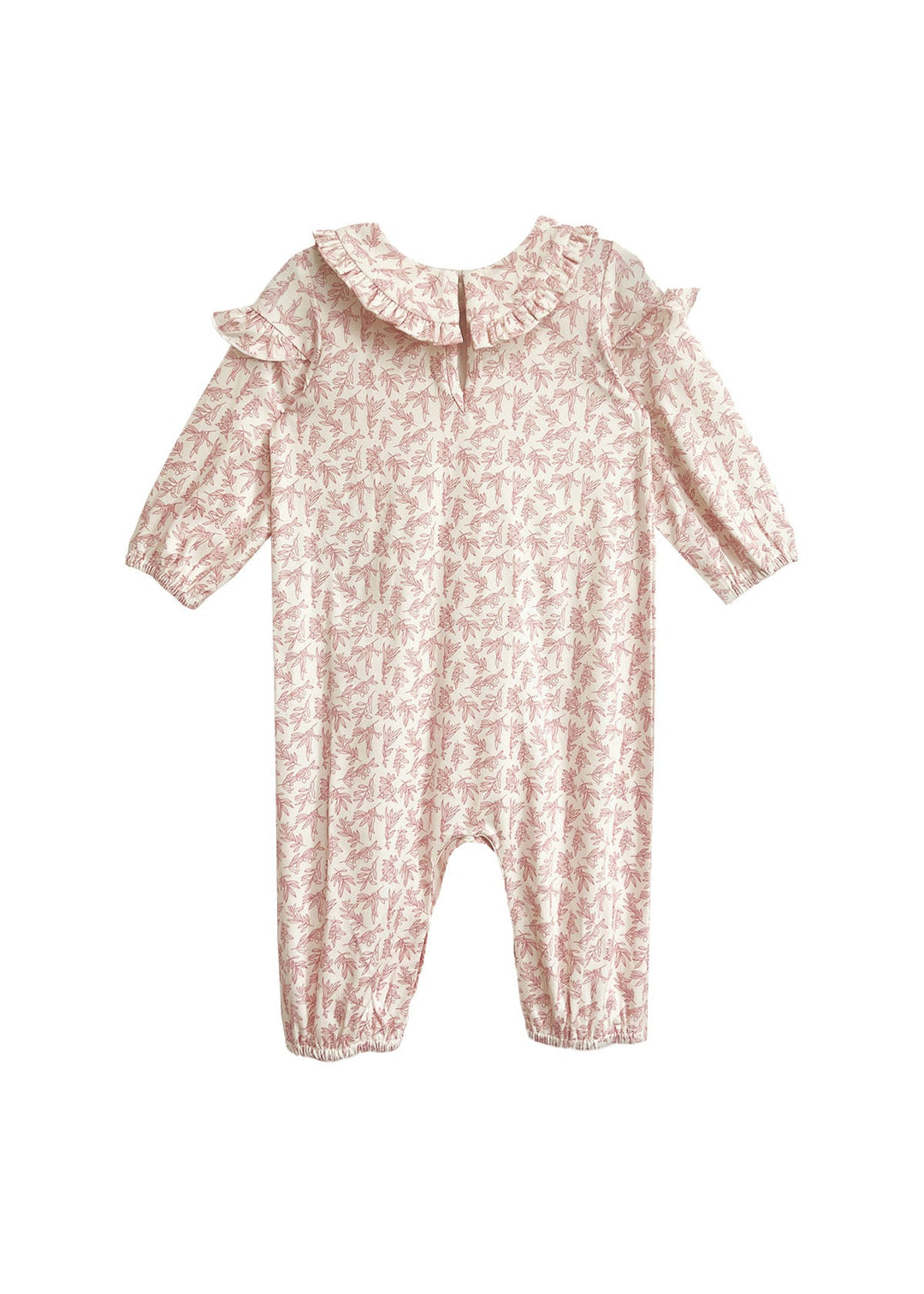 MABEL & HONEY BEBE NIÑA ROMPER PINK PRIMROSE