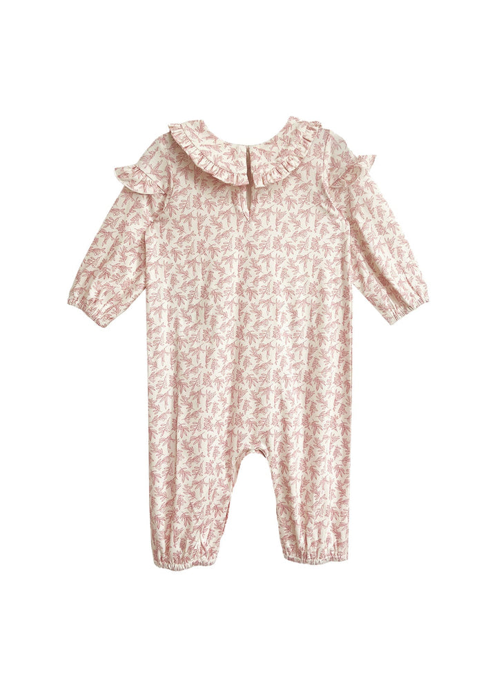 MABEL & HONEY BEBE NIÑA ROMPER PINK PRIMROSE
