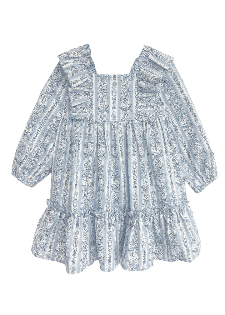 MABEL & HONEY NIÑA VESTIDO BLUE GEORGINA