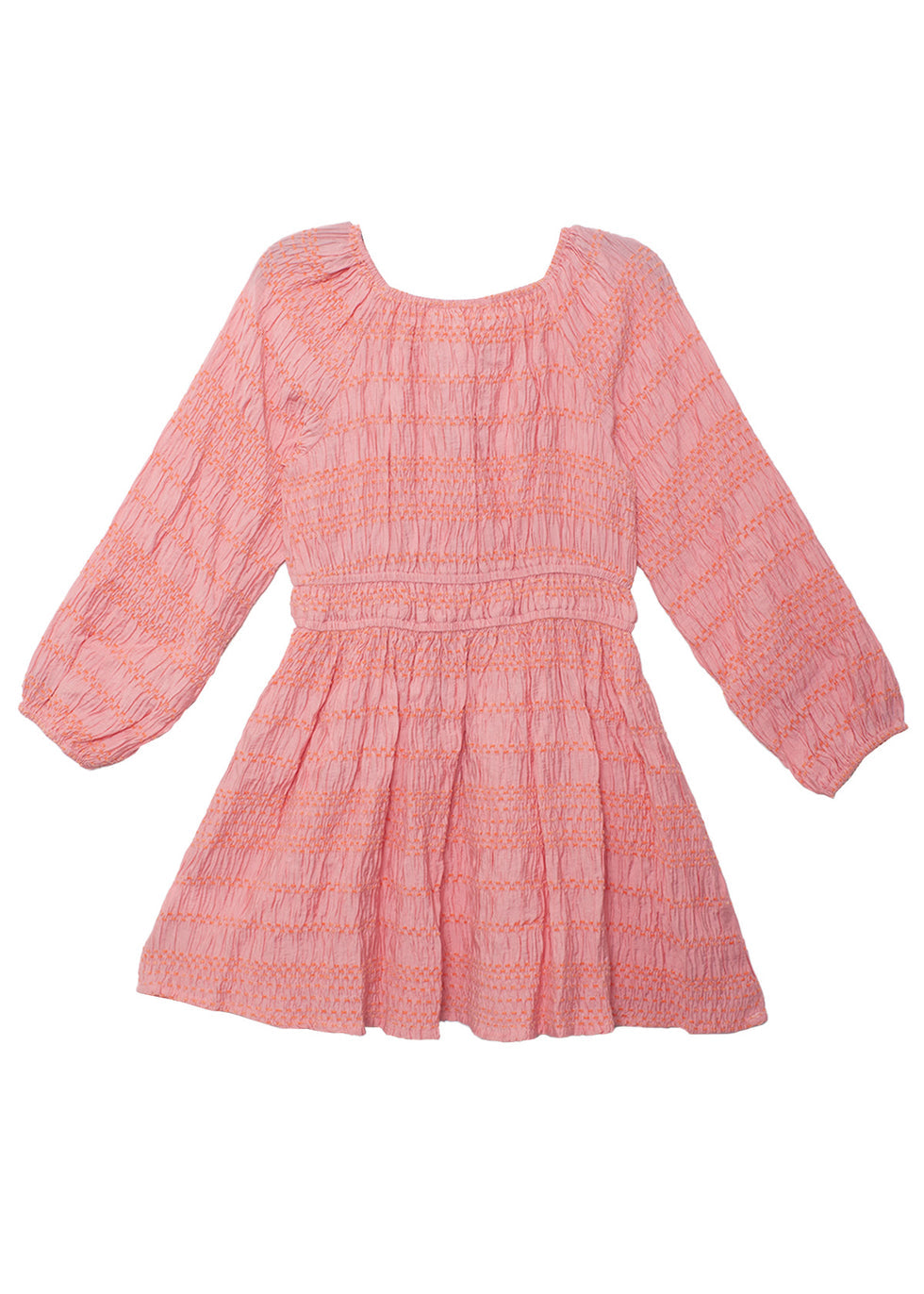 MABEL & HONEY NIÑA VESTIDO PINK WATERMELON LEMONADE