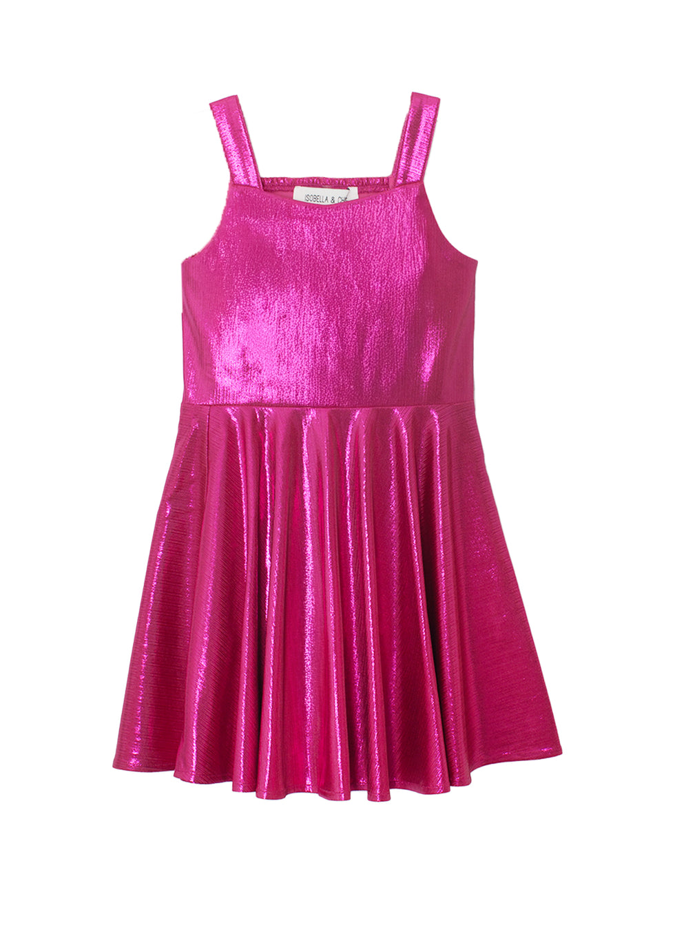 ISOBELLA & CHLOE NIÑA VESTIDO PINK GLITTERBALL