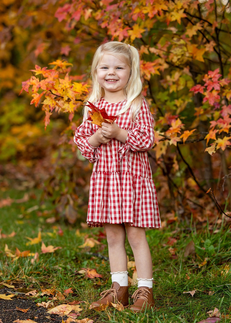 MABEL & HONEY NIÑA VESTIDO RED THE SEASON
