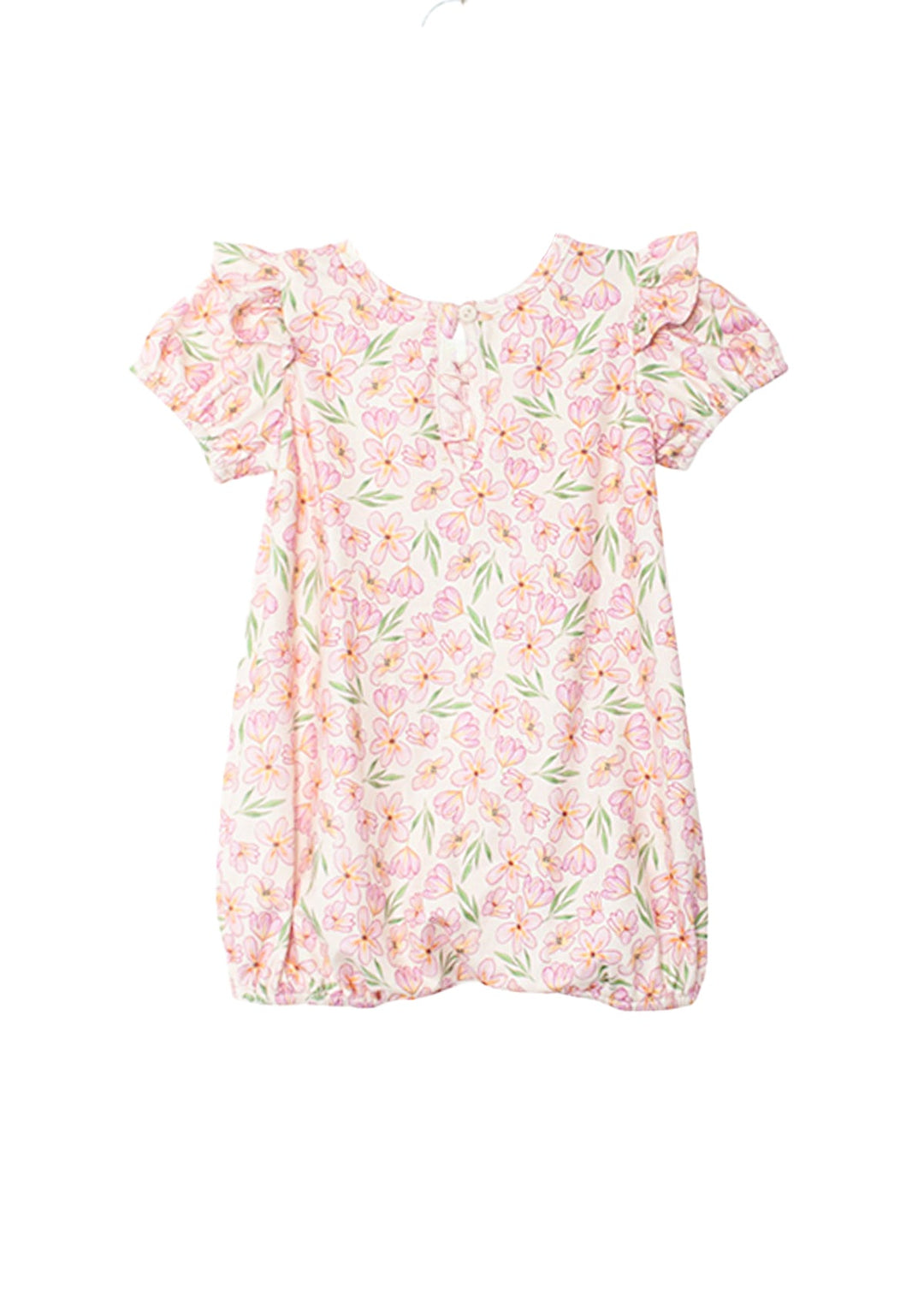 MABEL &amp; HONEY BEBE NIÑA ROMPER WILD SAVANNA PINK