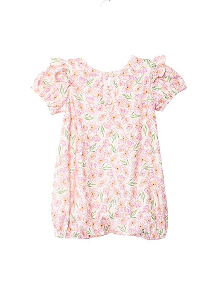 MABEL &amp; HONEY BEBE NIÑA ROMPER WILD SAVANNA PINK