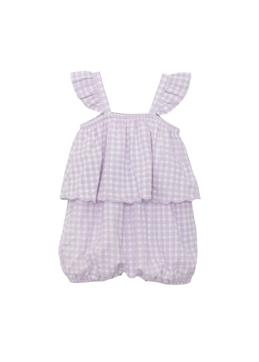 MABEL &amp; HONEY BEBE NIÑA ROMPER SUGAR PLUM PURPLE