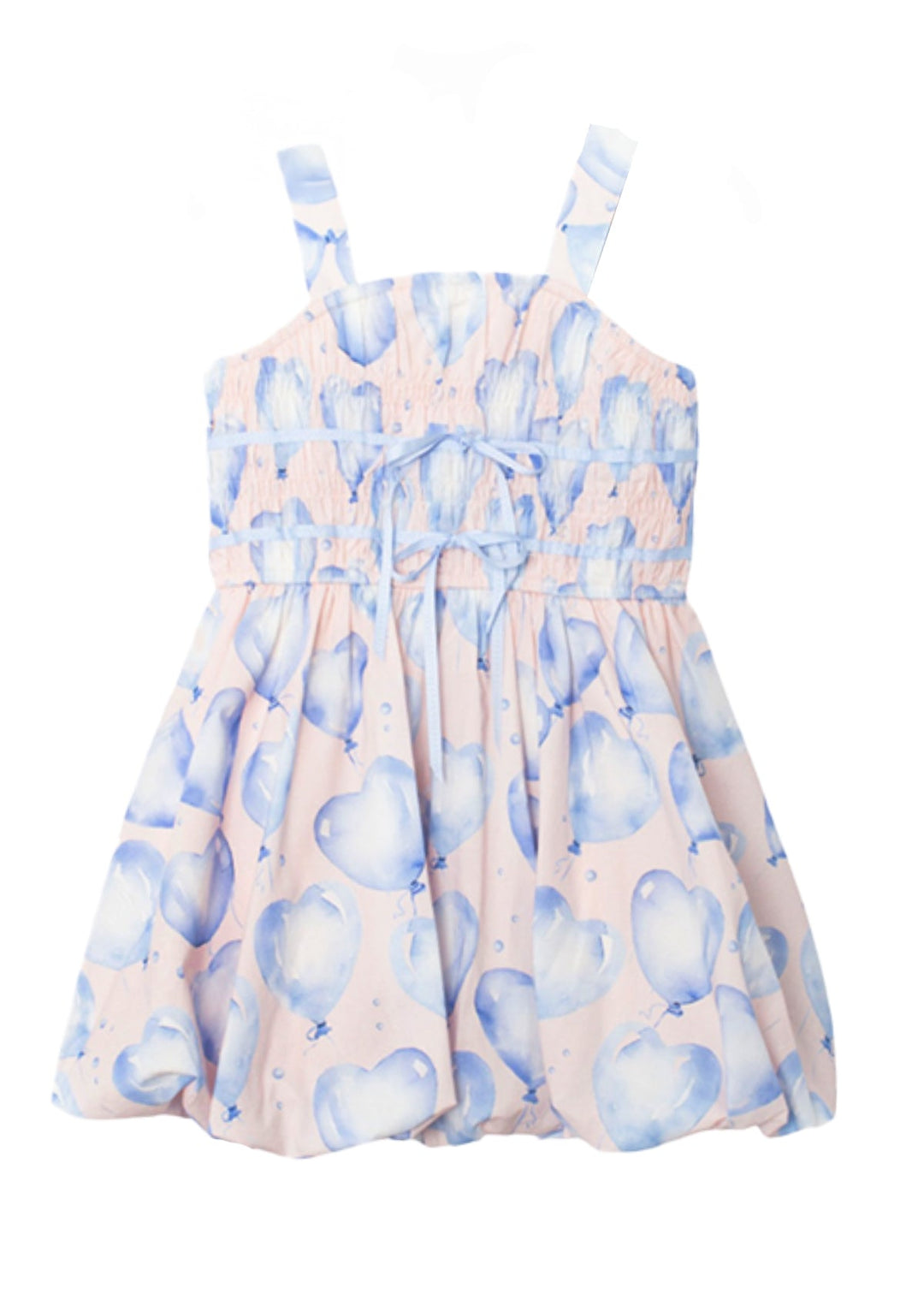 MABEL &amp; HONEY NIÑA VESTIDO UP AND AWAY BLUE