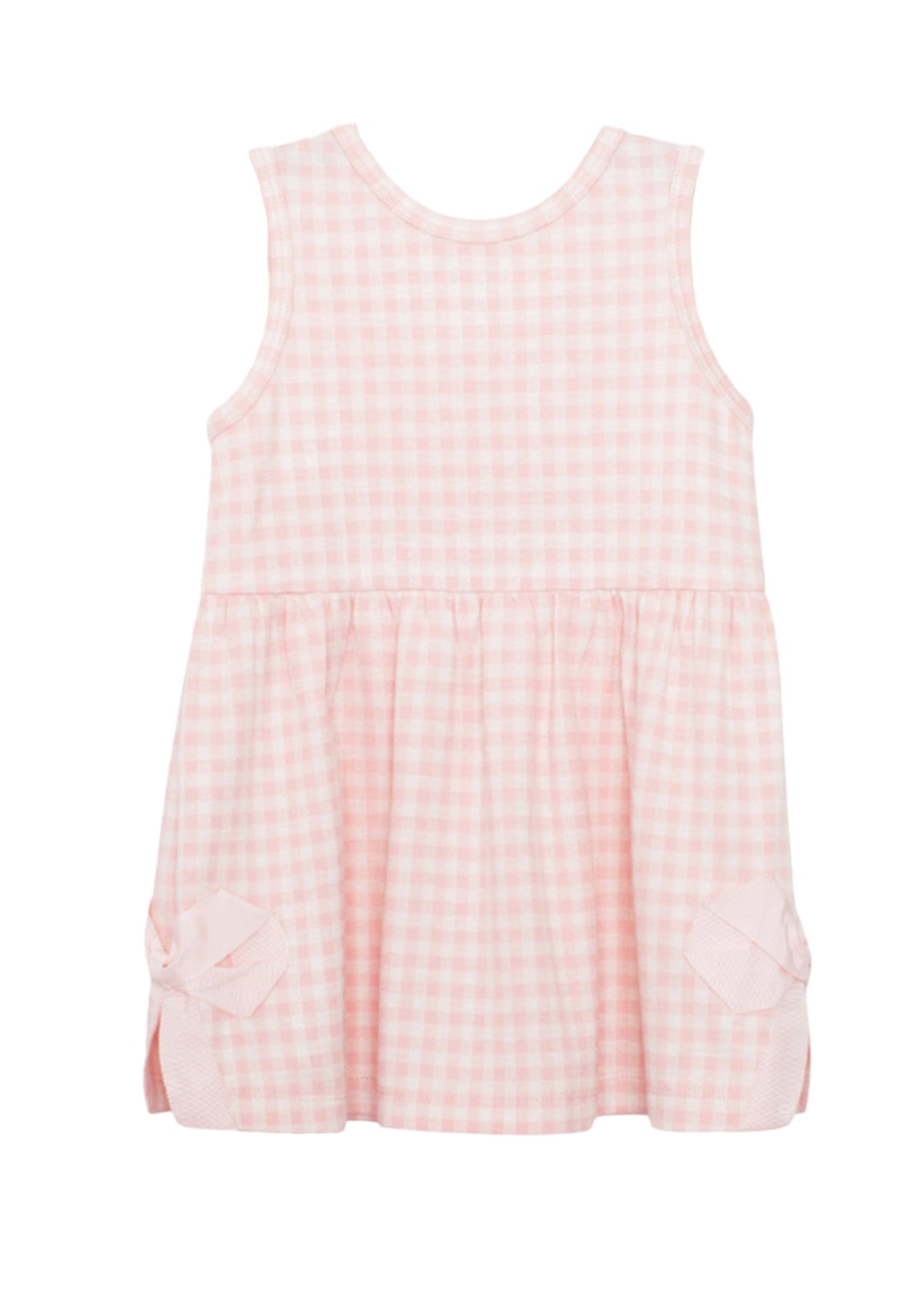 MABEL &amp; HONEY NIÑA VESTIDO PINK PLAID PERFECTION PINK