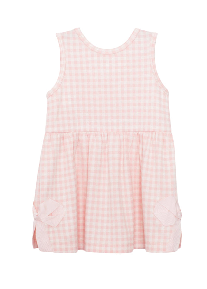 MABEL &amp; HONEY NIÑA VESTIDO PINK PLAID PERFECTION PINK