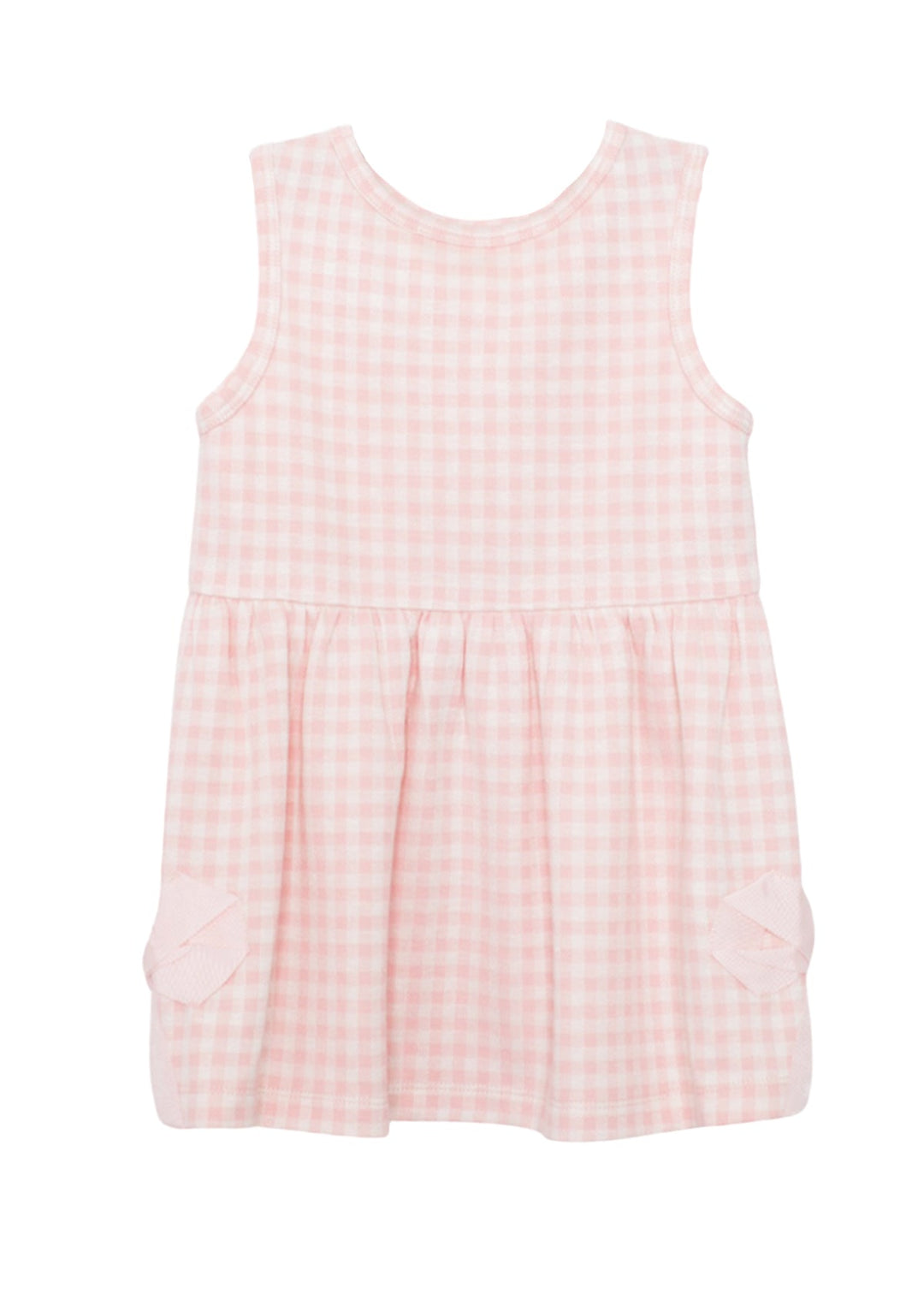 MABEL &amp; HONEY NIÑA VESTIDO PINK PLAID PERFECTION PINK