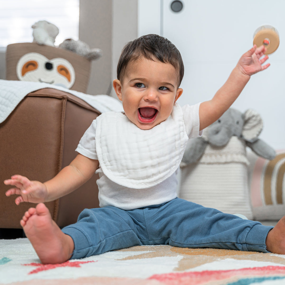 COMFY CUBS BABERO MUSLIN WHITE 8PK