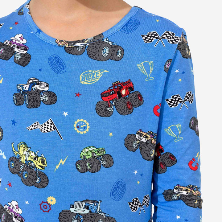 BELLABU BEAR NIÑO PIJAMA BLAZE AND THE MONSTER MACHINES BAMBOO