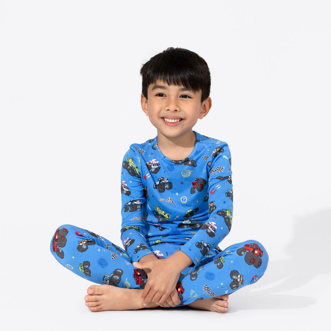 BELLABU BEAR NIÑO PIJAMA BLAZE AND THE MONSTER MACHINES BAMBOO