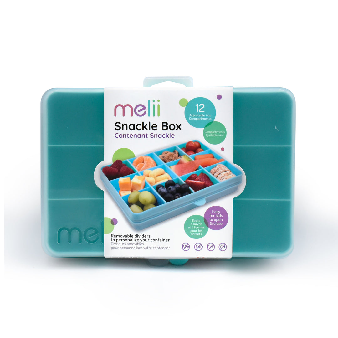MELII VASIJA CON TAPA DE 12 COMPARTIMIENTO BLUE