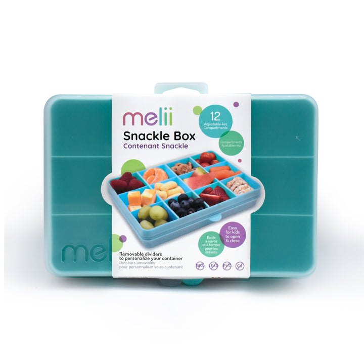 MELII VASIJA CON TAPA DE 12 COMPARTIMIENTO BLUE