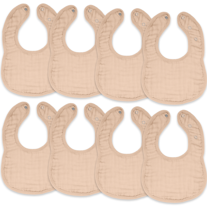 COMFY CUBS BABERO MUSLIN BLUSH 8PK