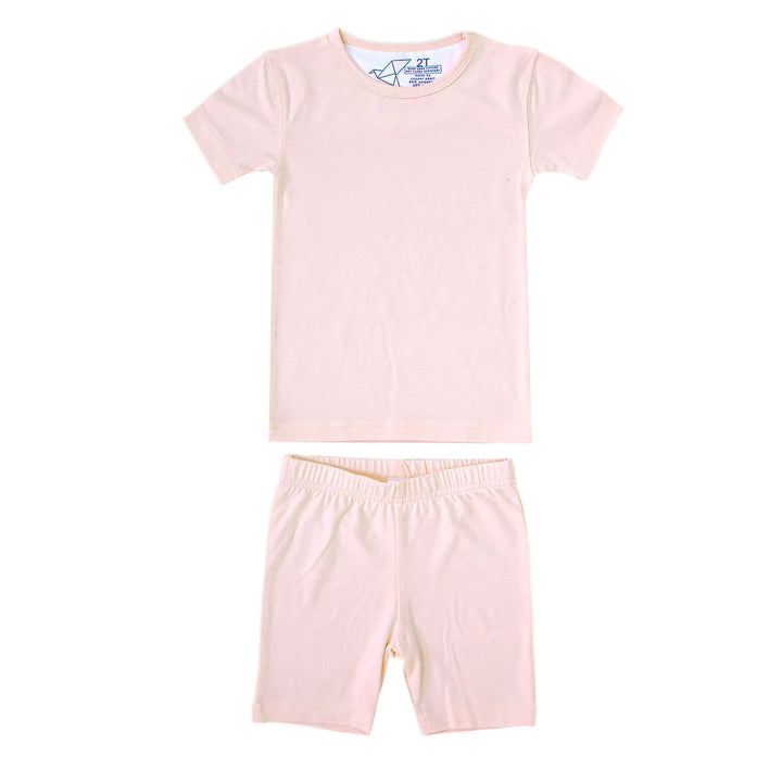 COPPER PEARL NIÑA PIJAMA BLUSH SHORT SLEEVE 2PK