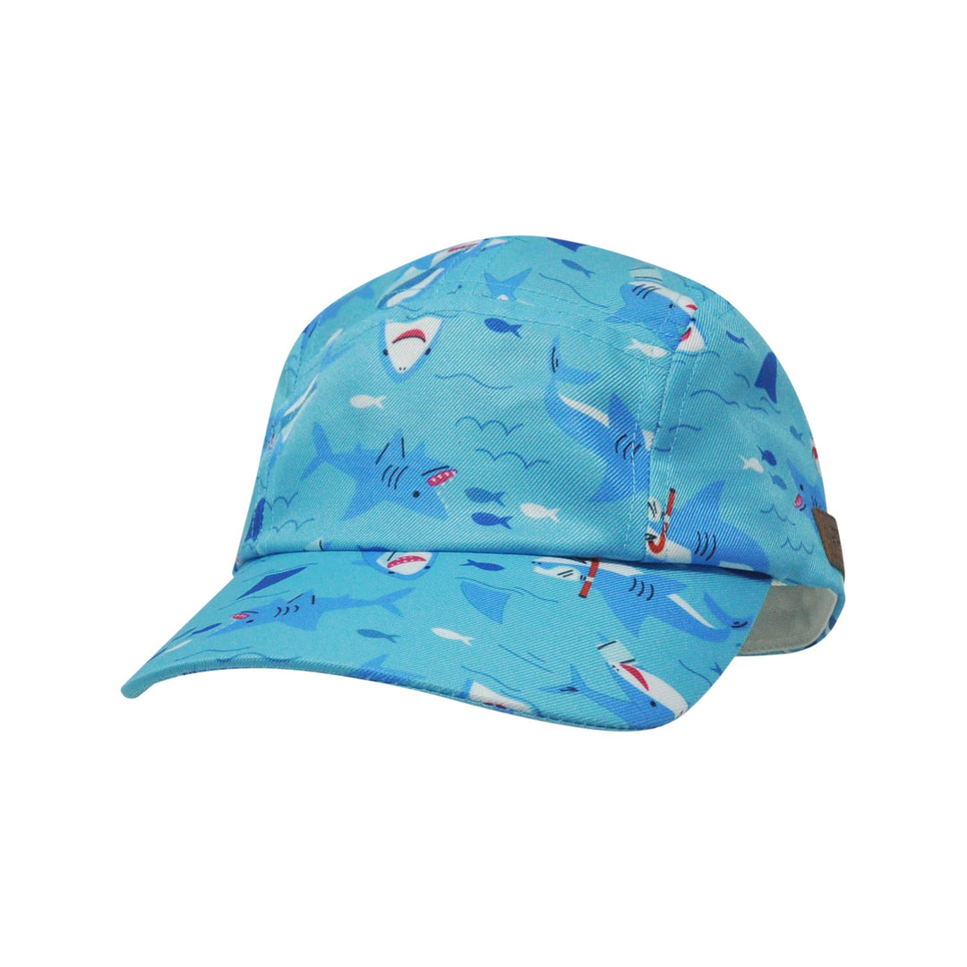 FLAP HAPPY NIÑO GORRA UPF 50 CAM CAM SNORKELING SHARKS