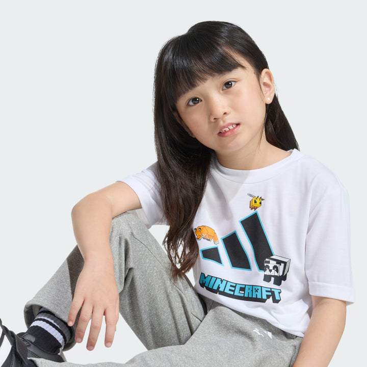 ADIDAS NIÑO TSHIRT LK MC TR WHITE