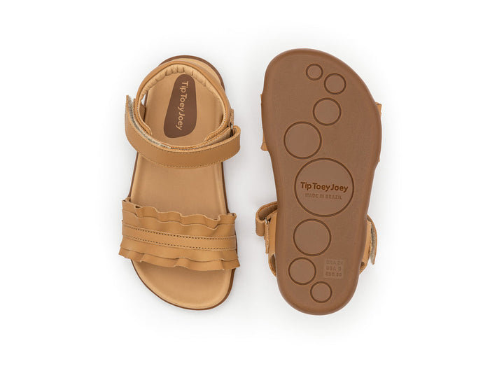 TIP TOEY JOEY NIÑA SANDALIA RUFFLE HAY