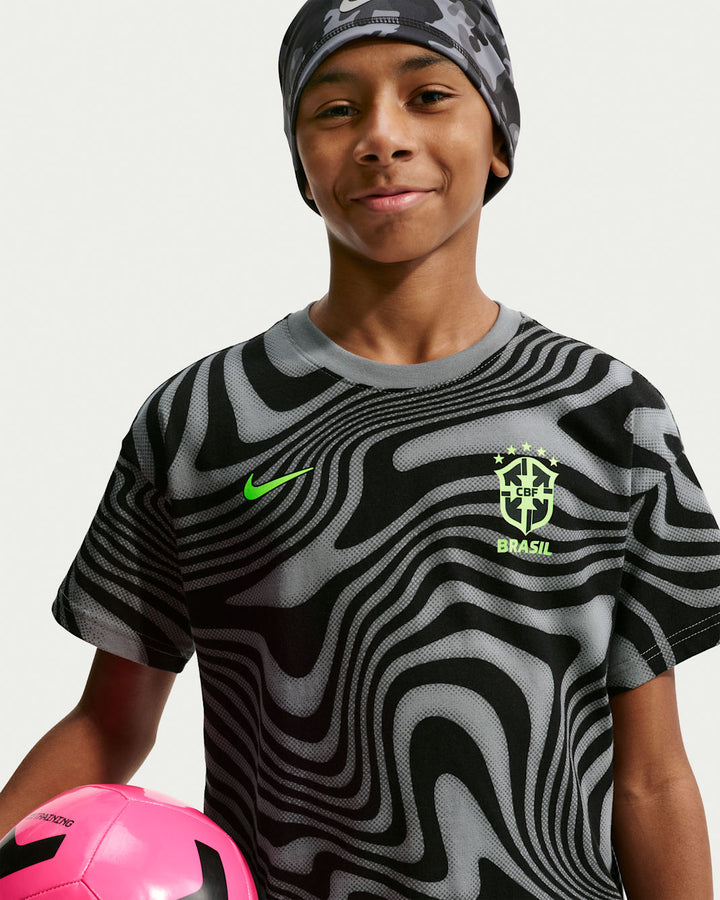 NIKE NIÑO TSHIRT CBF U NK AOP DARK STEEL GREY