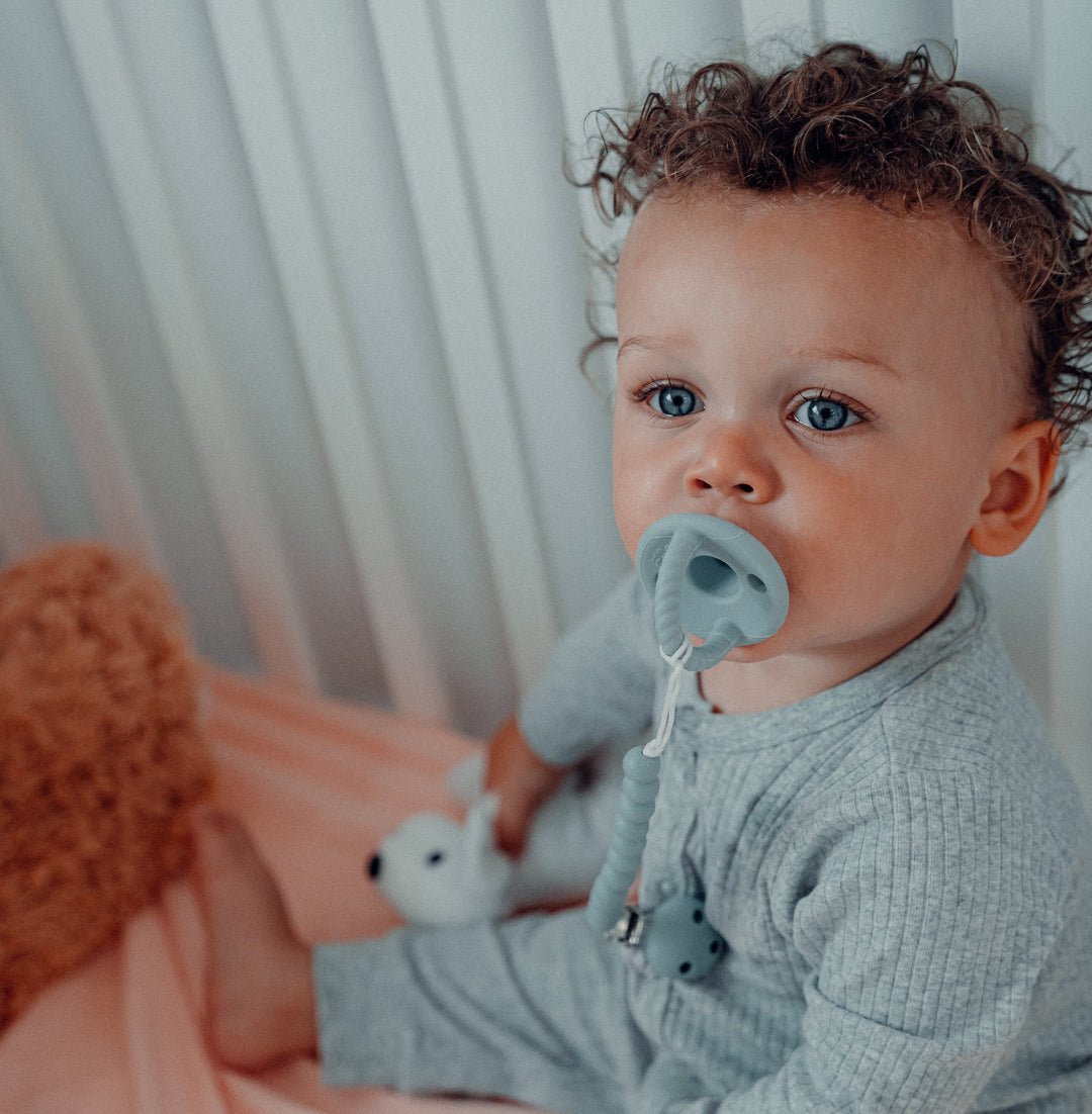 COMFY CUBS CLIP DE CHUPO EARTH GREEN