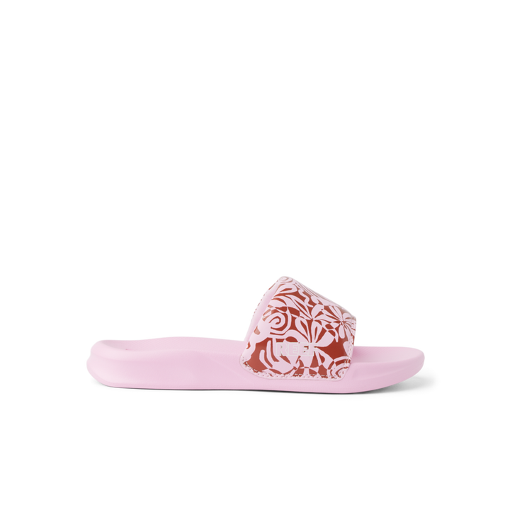 REEF NIÑA CHANCLETA KIDS ONE SLIDE PINK MODERN FLORAL