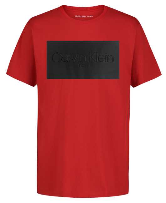 Calvin Klein Tshirt Racing Red para Niño