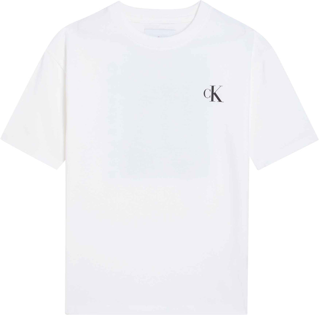 Calvin Klein Tshirt Bridge Ss White para Niño