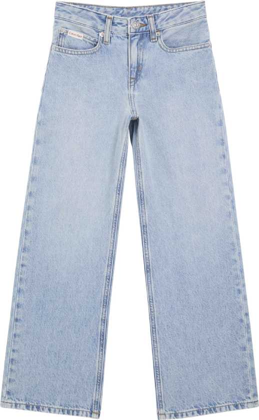 Calvin Klein Jean Wide Leg Dante Wash para Niña