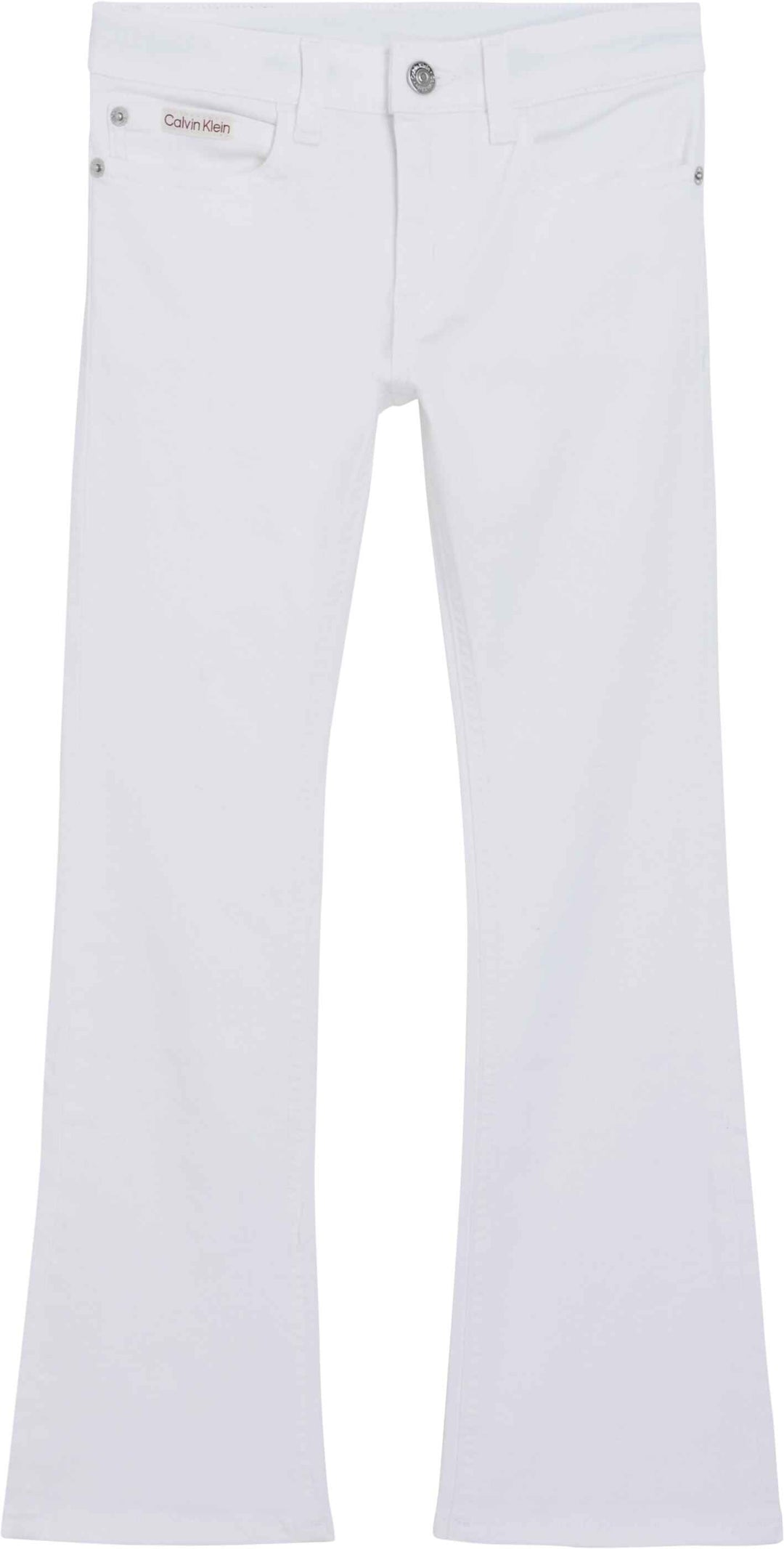 Calvin Klein Jean White Flare para Niña