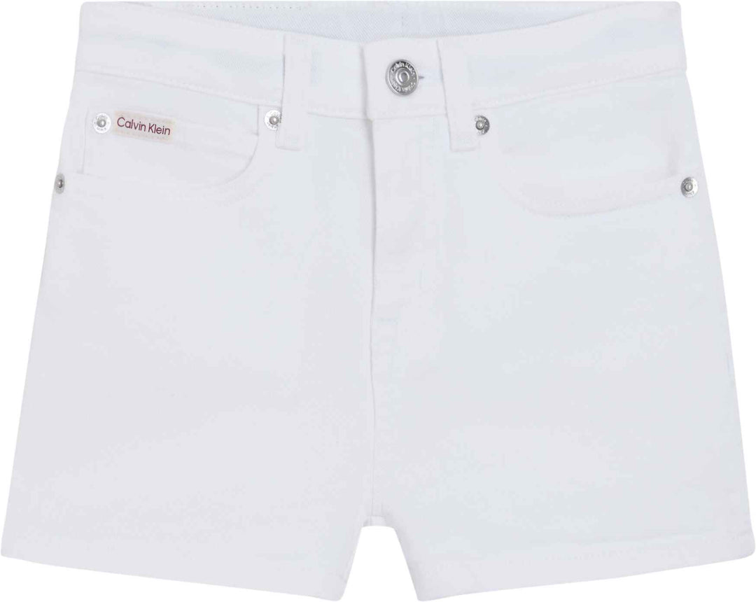 Calvin Klein Short Hr Relaxed White para Niña