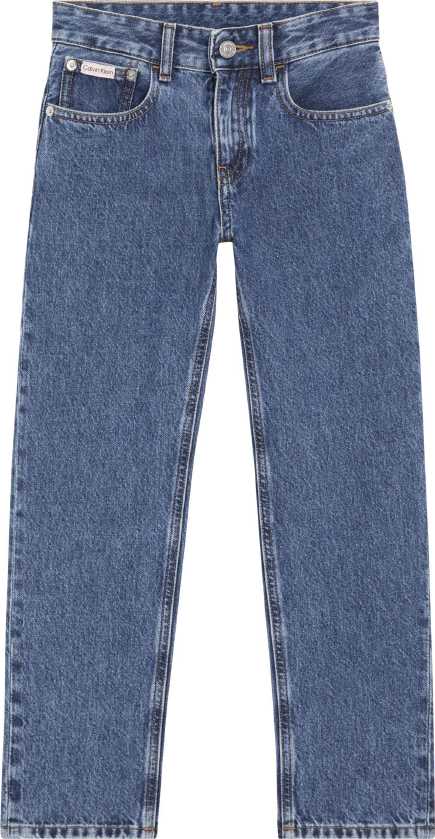 Calvin Klein Jean Straight Fit Denim Beckford Blue para Niño