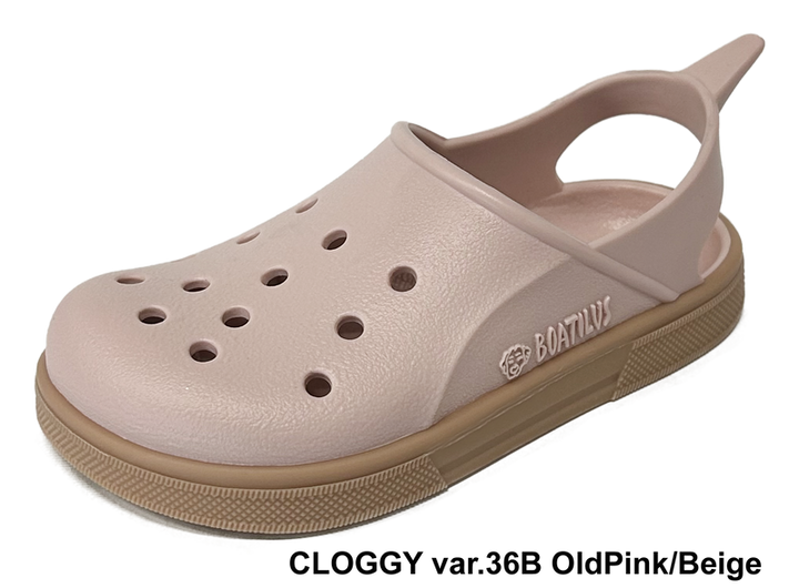 BOATILUS NIÑA CHANCLETA CLOGGY OLDPINK/BEIGE