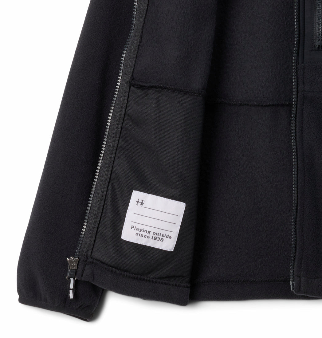 COLUMBIA NIÑO ABRIGO FAST TREK IV FLEECE FULL ZIP BLACK